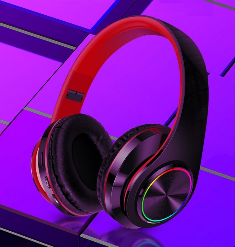 Tai Nghe Bluetooth 5.0, Đèn Led Phát Sáng Huqu B39 - Ảnh 13