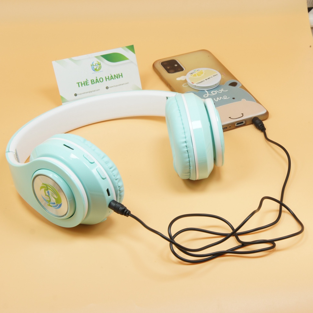 Tai Nghe Bluetooth 5.0, Đèn Led Phát Sáng Huqu B39 - Ảnh 27