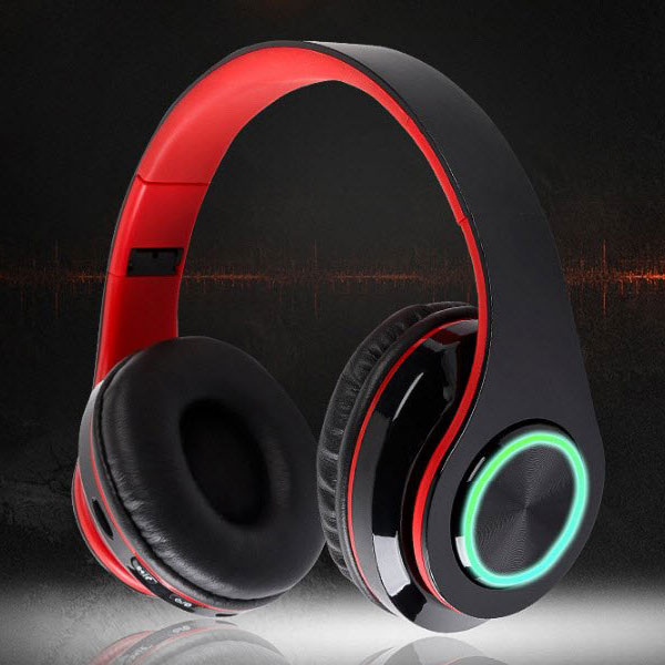 Tai Nghe Bluetooth 5.0, Đèn Led Phát Sáng Huqu B39 - Ảnh 3