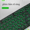 Bộ bàn phím chuột không dây cao cấp Huqu LT600 - Phím bấm rõ ràng