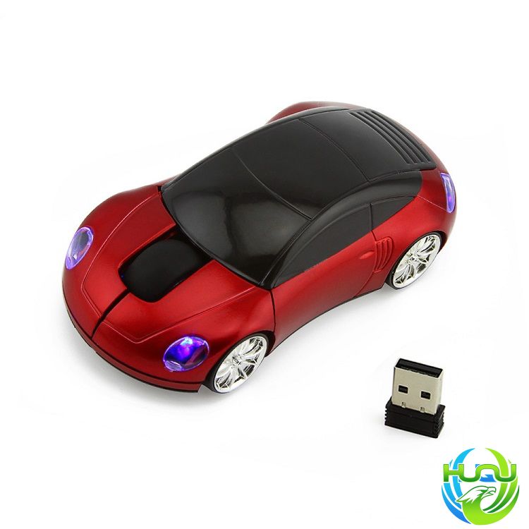 Chuột không dây siêu xe porsche HQ-3D- màu bạc