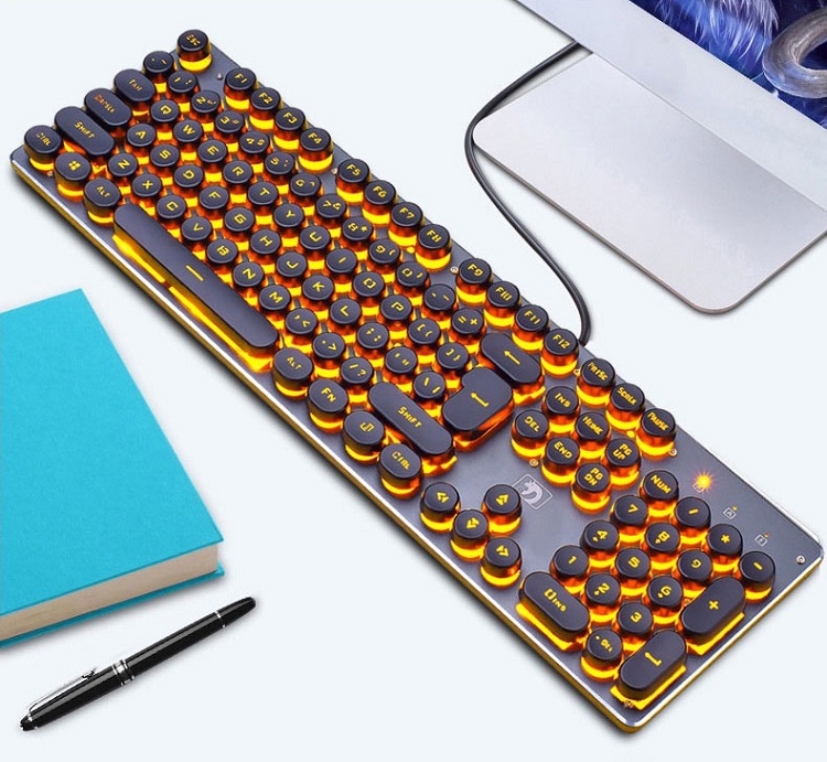 Bàn Phím Giả Cơ Chuyên Game Chính Hãng Huqu K100 - Ảnh 6