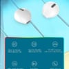 tai nghe nhét tai đa năng HQ-X6DS- Cảm ứng vân tay