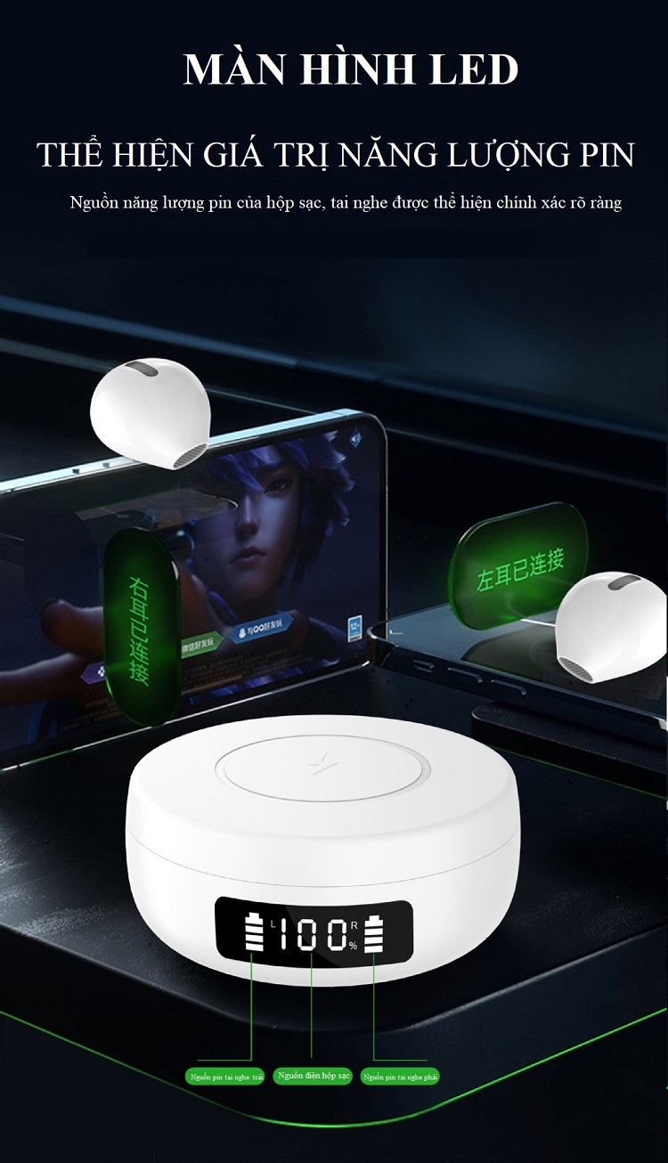 Tai Nghe Nhét Tai Đa Năng Huqu HQ-ProX6 - Công nghệ mới hai trong một - Ảnh 20