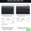 bàn phím bluetooth mini thời trang huqu F8S- Hướng dẫn kết nối