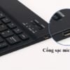 bàn phím bluetooth mini thời trang huqu F8S - Cổng sạc Micro USB