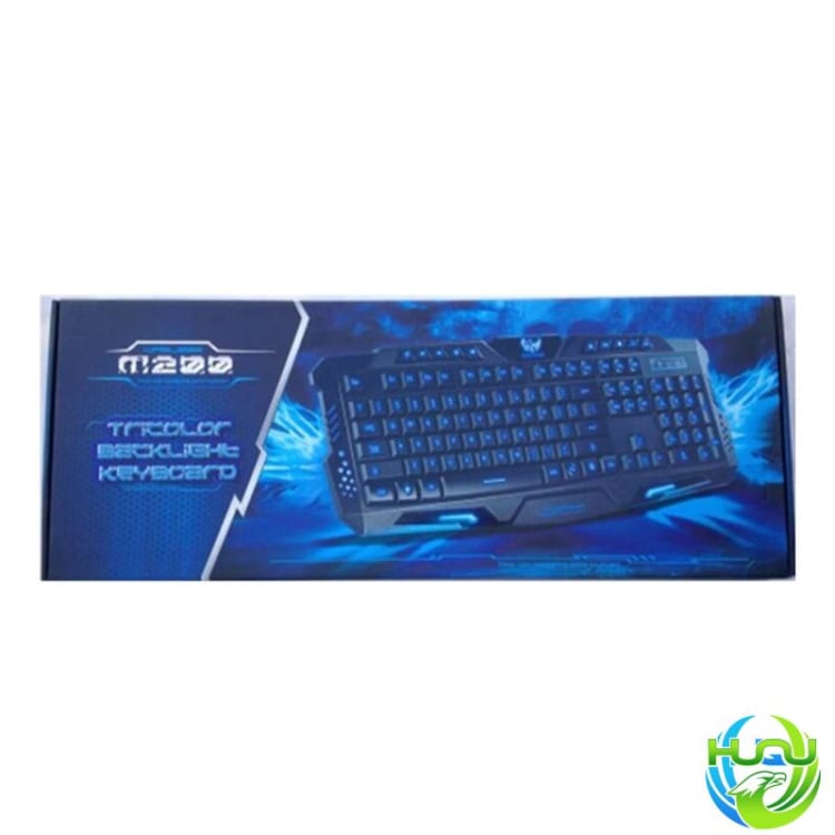 bàn phím game thủ siêu ngầu Huqu M200- hợp đựng