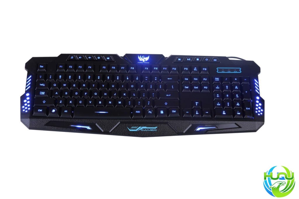 bàn phím game thủ siêu ngầu Huqu M200