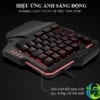 bàn phím giả cơ chơi game Huqu G92- Hiệu ứng ánh sáng động