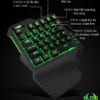 bàn phím giả cơ chơi game Huqu G92- Các chức năng