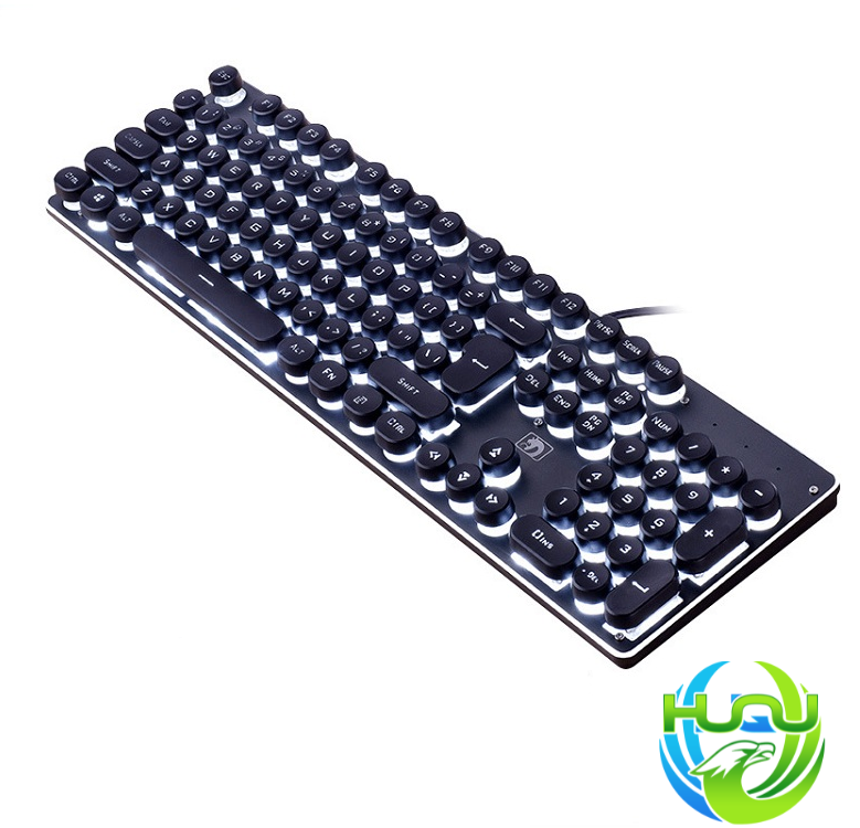 Bàn phím giả cơ chuyên game Huqu K100