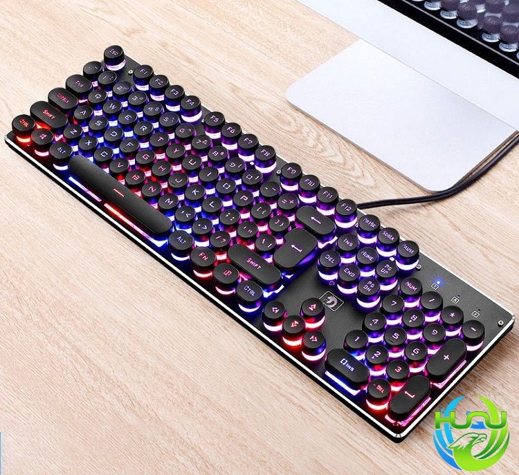 Bàn phím giả cơ chuyên game Huqu K100