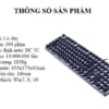 Bàn phím giả cơ chuyên game Huqu K100 - Thông số sản phẩm