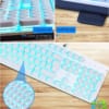 Bàn phím giả cơ chuyên game Huqu K100