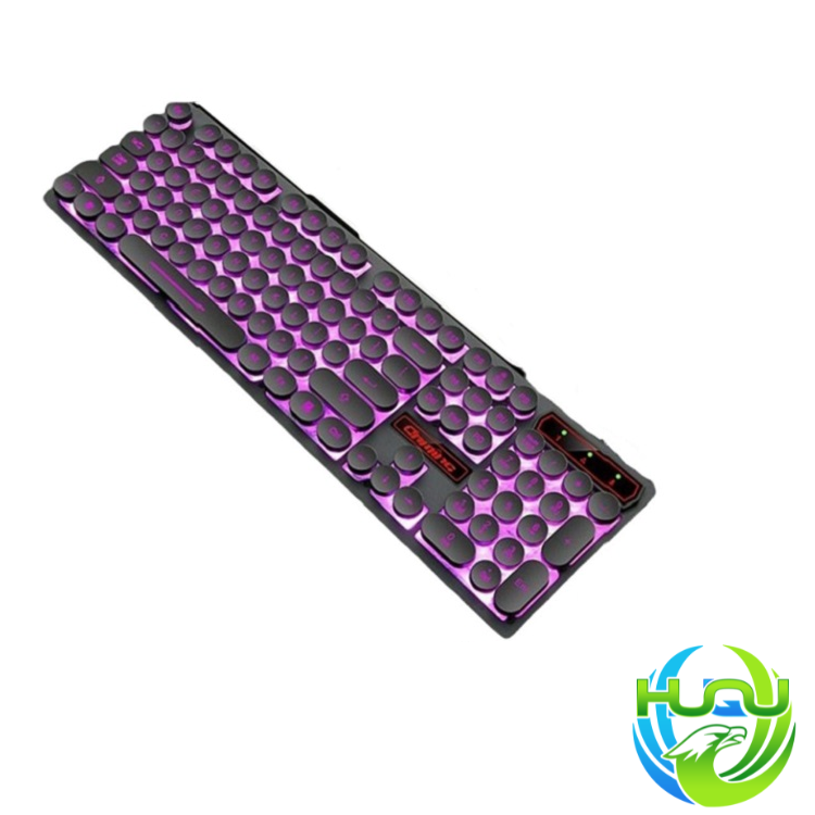 bàn phím giả cơ có dây cá tính Huqu V8