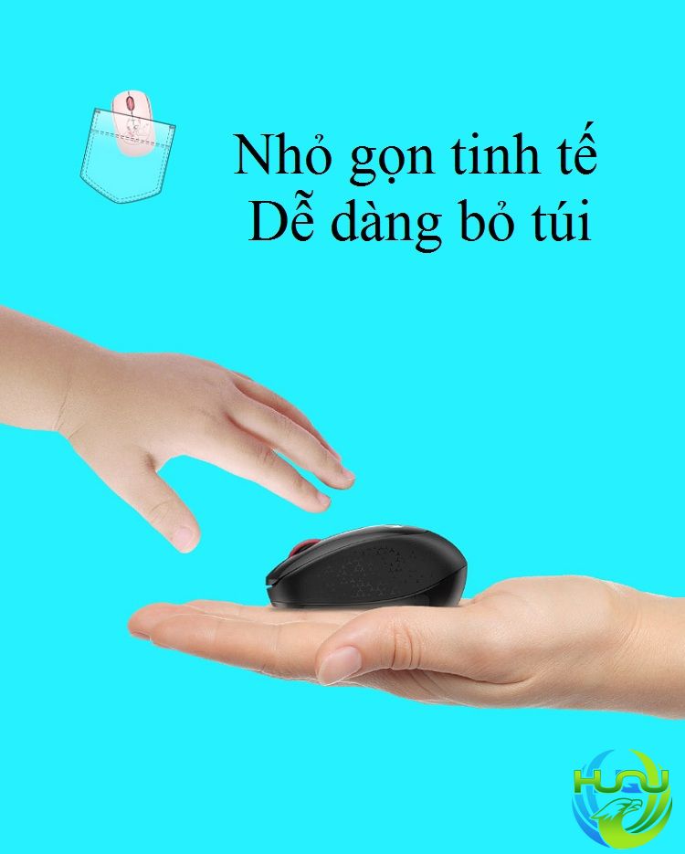 Chuột không dây mini văn phòng HQ-I361- nhỏ gọn tinh tế