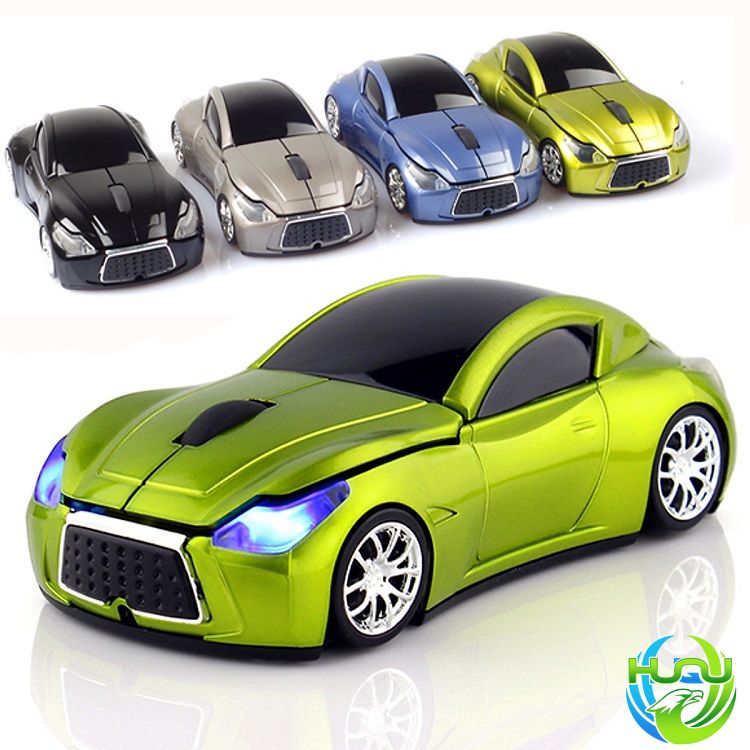 Chuột không dây mô hình siêu xe Huqu V2 - Nhiều màu