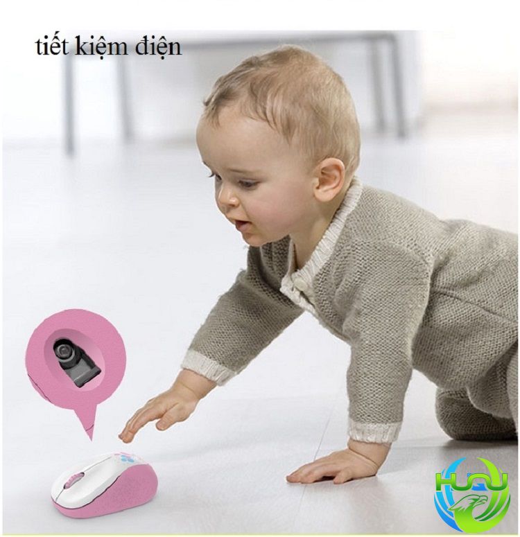 - Chuột không dây phong cách trẻ trung HQ-V10 - Tiết kiệm pin