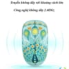 chuột không dây siêu mỏng cao cấp HQ-V8- Công nghệ không dây 2.4GHZ