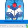 chuột không dây siêu mỏng cao cấp HQ-V8