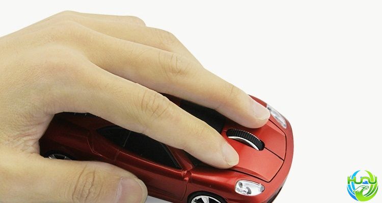 chuột không dây siêu xe Ferrari Huqu V3- Thoải mái sử dụng