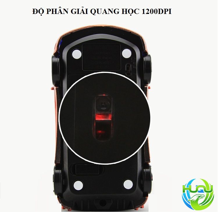 chuột không dây siêu xe Ferrari Huqu V3- Độ phân giải 1200DPI