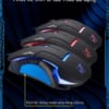 Chuột máy tính chơi game Huqu T7 - lót Silicon chống trơn và chống mồ hôi
