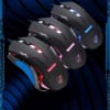 Chuột máy tính chơi game Huqu T7 - 3 màu đèn led tùy chỉnh
