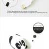 chuột máy tính có dây mini panda Huqu