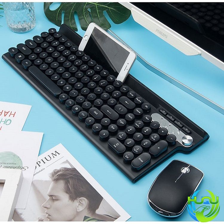 Combo bàn phím chuột không dây Huqu LT500
