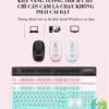 Combo bàn phím chuột không dây thời trang huqu N520- Đơn giản dễ sử dụng