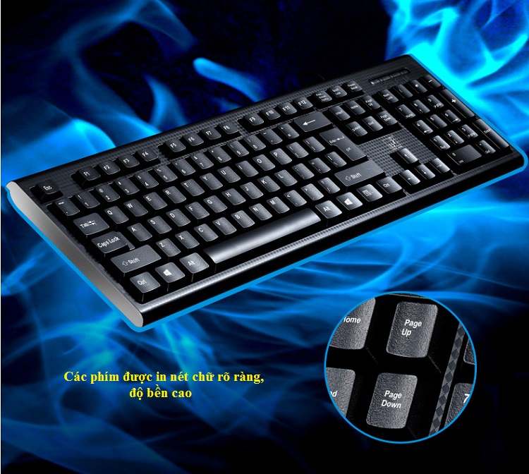 Bàn Phím Máy Tính Văn Phòng Huqu Q9 - Ảnh 11