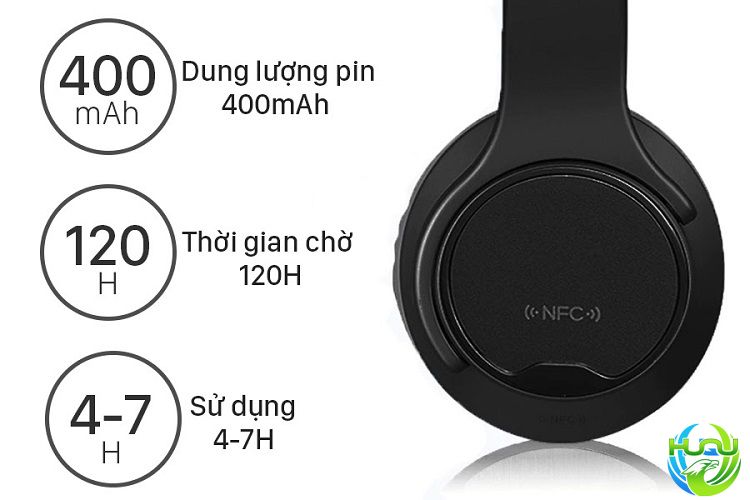tai nghe bluetooth đa năng cao cấp Huqu MH1- dung lượng pin lớn