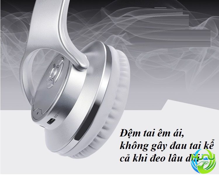 tai nghe bluetooth đa năng cao cấp Huqu MH1- đệm tai êm ái