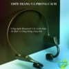 Tai nghe bluetooth dẫn truyền xương Huqu X19 - thời trang và phong cách