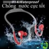 Thiết kế nổi bật của tai nghe bluetooth phong cách thể thao Huqu RB-S20: - IPX4 chống nước cực tốt