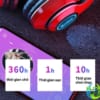tai nghe bluetooth thời trang- dung lượng pin khủng