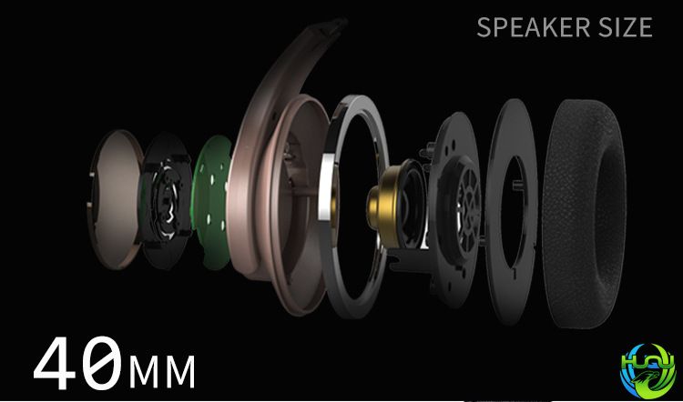 tai nghe bluetooth thời trang-màng loa 40mm
