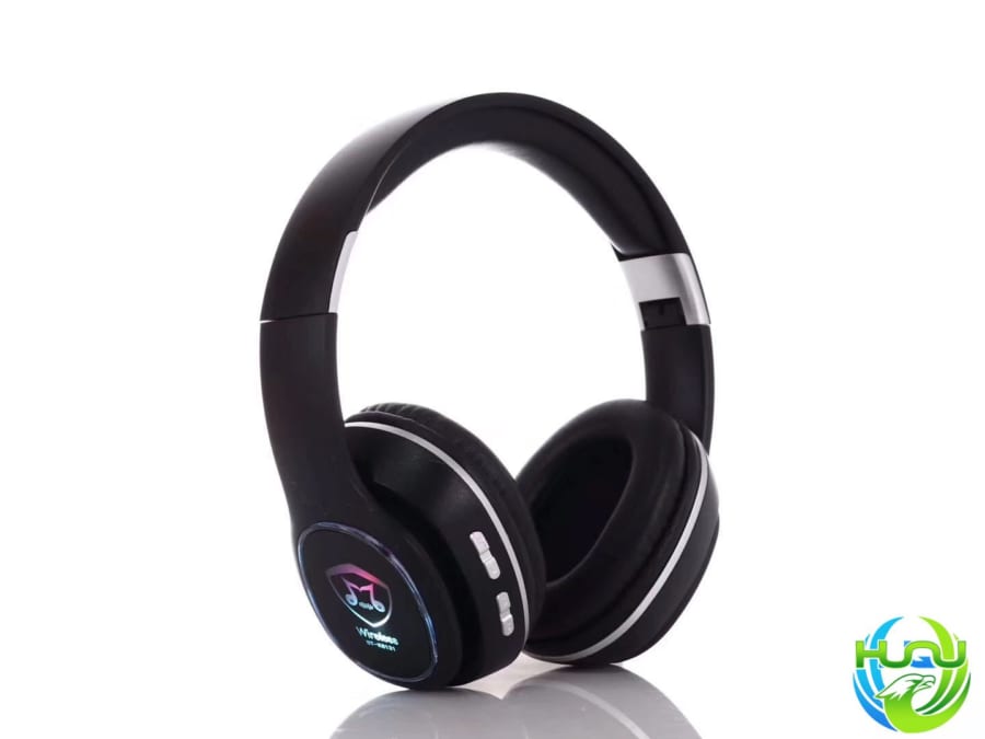 tai nghe bluetooth thời trang mới Huqu BT-K6131- màu đen
