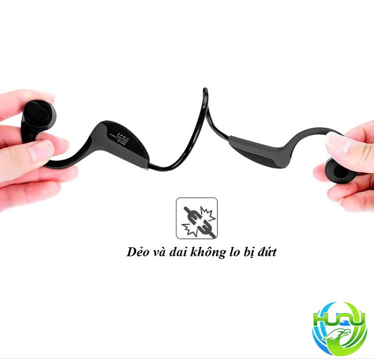 Tai nghe dẫn truyền xương cao cấp Huqu Z8- uốn cong dễ dàng