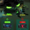 tai nghe gaming 2 mắt cực ngầu Huqu HQ-G1