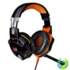 tai nghe gaming Huqu G2000 màu cam đen