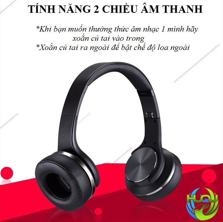 tai nghe kiêm loa nghe nhạc Huqu MH5