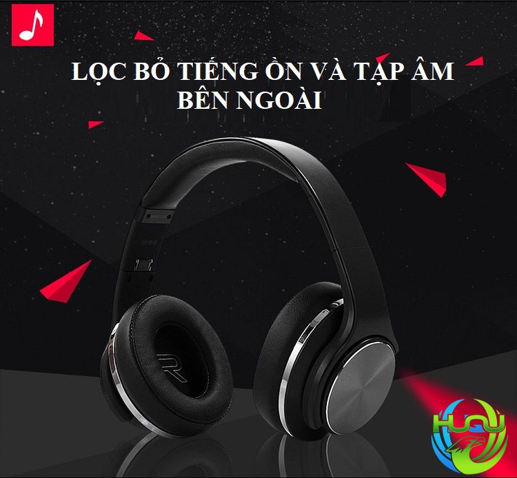 tai nghe kiêm loa nghe nhạc Huqu MH5- lọc tiếng ồn