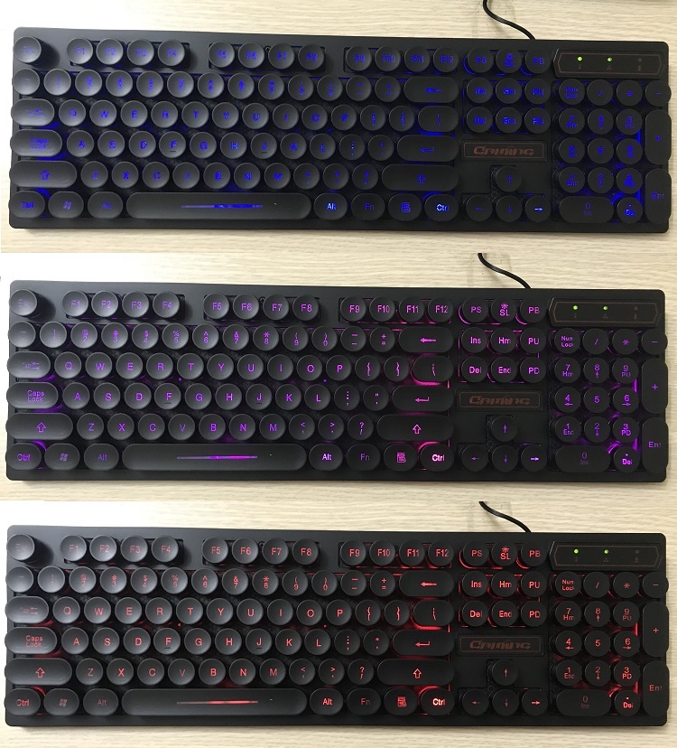 Bàn phím Giả Cơ Có Dây Cá Tính Huqu V8 - Ảnh 14