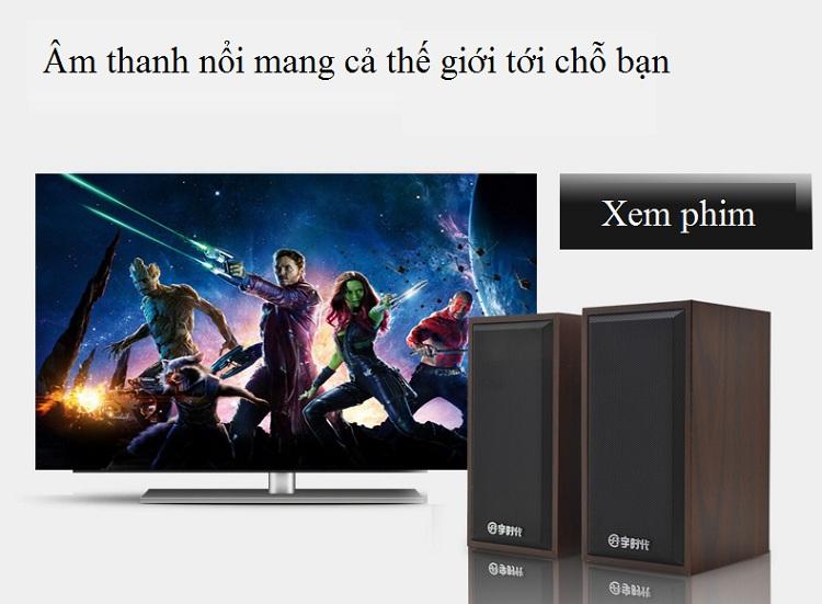 Bộ 2 Loa Máy Tính Để Bàn Siêu Trầm HQ-V7 - Ảnh 6
