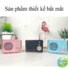 Loa bluetooth siêu trầm thiết kế cổ điển HQ-M10- Thiết kế bắt mắt