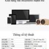 Loa Đôi Bluetooth Vân Gỗ Sang Trọng HQ-W5- Thông số kỹ thuật