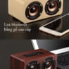 Loa Đôi Bluetooth Vân Gỗ Sang Trọng HQ-W5