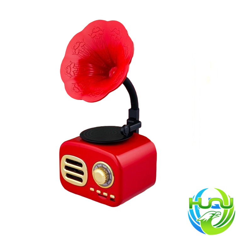 Loa Bluetooth Siêu Trầm Cổ Điển Sang Trọng HQ-05- Màu vân gỗ